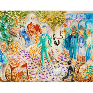 Reproduction Parisergata - Nils Dardel