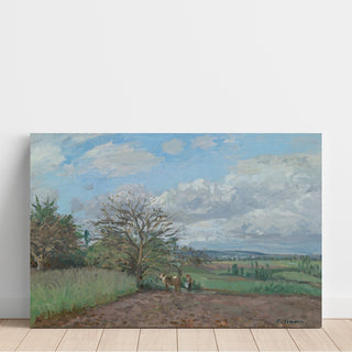 Reproduction Paysage Avec Une Vachère - Camille Pissarro