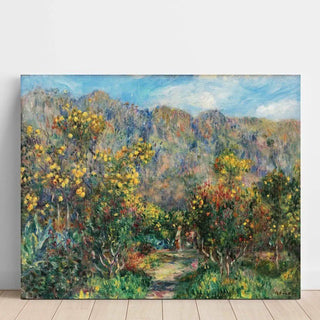 Reproduction Paysage aux mimosas - Pierre-Auguste Renoir