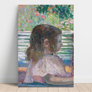 Reproduction Petite Tête De Profil - Henri Lebasque