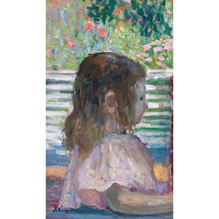 Reproduction Petite Tête De Profil - Henri Lebasque