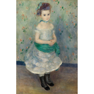 Reproduction Portrait de Jeanne Durand-Ruel - Pierre-Auguste Renoir