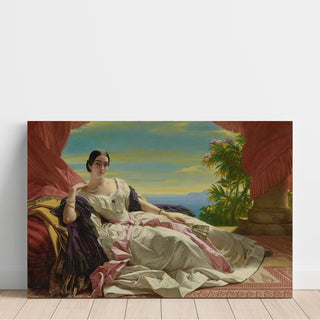 Reproduction Portrait de Leonilla, princesse de Sayn-Wittgenstein-Sayn - Franz Xaver Winterhalter