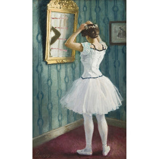 Reproduction Préparation pour le ballet - Paul Fischer