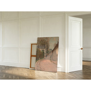 Reproduction Rue à Ville-d'Avray - Alfred Sisley