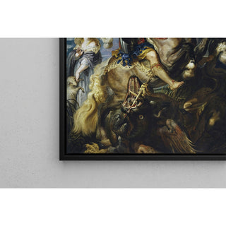 Reproduction Saint-Georges combat le dragon - Peter Paul Rubens