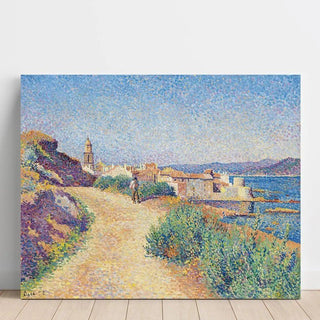 Reproduction Saint-Tropez - Maximilien Luce