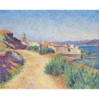 Reproduction Saint-Tropez - Maximilien Luce