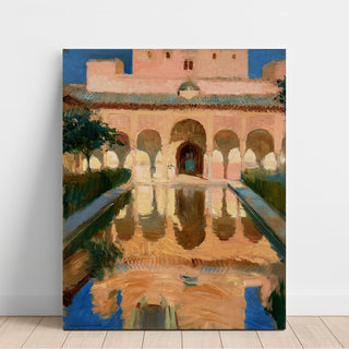 Reproduction Salle des Ambassadeurs, Alhambra, Grenade - Joaquín Sorolla