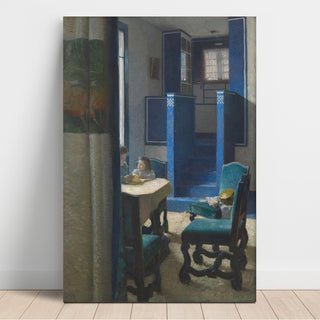 Reproduction Salon dans la maison sur la Hohen Warte - Carl Moll