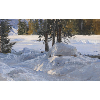 Reproduction Soleil d'hiver - Edward Theodore Compton