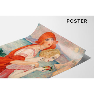 Reproduction Sur la route d'Anacapri - Gerda Wegener