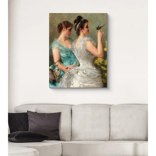 Reproduction Un Ami à Plumes - Vittorio Matteo Corcos