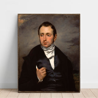 Reproduction Un portrait du Dr. François-Marie Desmaisons - Eugène Delacroix