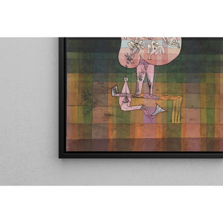 Reproduction Ventriloque et crieur dans la lande - Paul Klee