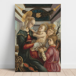 Reproduction Vierge à l'enfant avec des anges - Sandro Botticelli