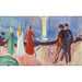 Reprodukcja obrazu Zgromadzenie na plaży - Edvard Munch