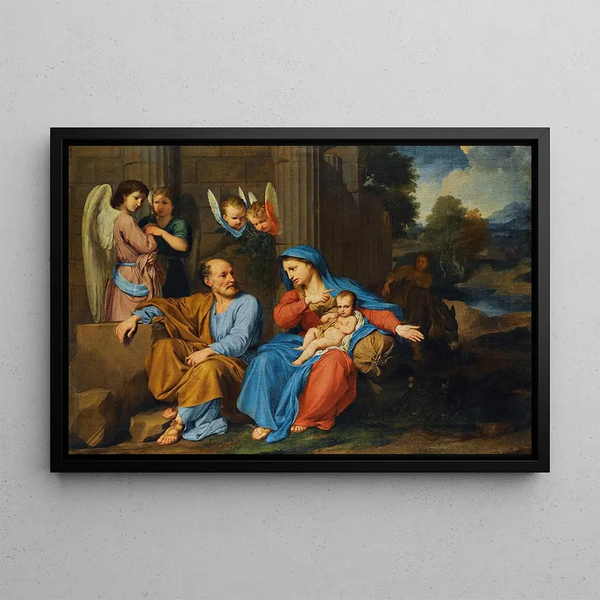 Reynaud Levieux - The Rest On The Flight Into Egypt.webp