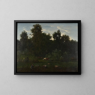 Rgis Franois Gignoux - Pastoral Scene.webp