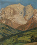Mont Blanc widziany z Combloux - Regnault Sarasin — widok dzieła