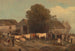 La Vente à la ferme - Richard Barrett Davis — widok dzieła