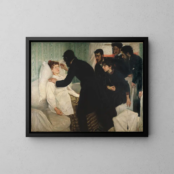 Senny hypnotyczny - Richard Bergh — oprawiony obraz na ścianie