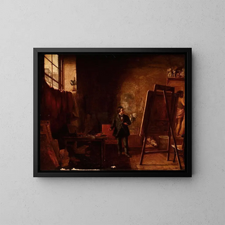 Richard Caton Woodville - The Artists Studio.webp
