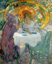 popołudniowej herbaty - Richard E. Miller — widok dzieła