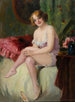Damy w boudoir - Richard Geiger — widok dzieła