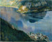 Jezioro Hallstatt - Richard Harlfinger — widok dzieła
