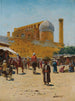 Bazar w Samarkandzie - Richard Karlovich Zommer — widok dzieła