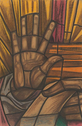 Richard Nicolas Roland Holst - Ontwerp voor raam in het Zuidertransept van de Dom te Utrecht.webp