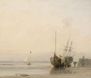 Richard Parkes Bonington - Calais Jetty France.webp