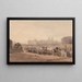 Wyspa Île de la Cité - Richard Parkes Bonington — oprawiony obraz na ścianie