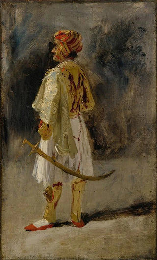 Richard Parkes Bonington - The Count of Palatino in the costume of a Palikar.webp