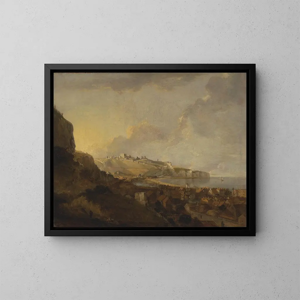 Douvres - Richard Wilson — oprawiony obraz na ścianie