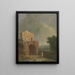 Villa d'Hadrien - Richard Wilson — oprawiony obraz na ścianie