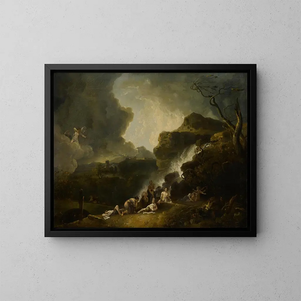 La Destruction des enfants de Niobé - Richard Wilson — oprawiony obraz na ścianie