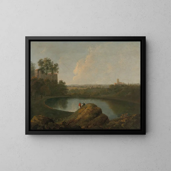 Le Tête du lac Nemi - Richard Wilson — oprawiony obraz na ścianie
