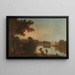 Wilton House od południowego wschodu - Richard Wilson — oprawiony obraz na ścianie