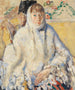 La Femme malade au châle blanc - Rik Wouters — widok dzieła