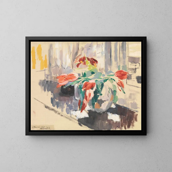 Tulipany - Rik Wouters — oprawiony obraz na ścianie