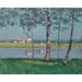 Reprodukcja obrazu Rzeka Sekwana w Petit-Gennevilliers - Gustave Caillebotte