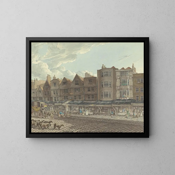 Aldgate - Robert Bremmel Schnebbelie — oprawiony obraz na ścianie