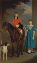 John Gubbins Newton i jego siostra Mary Newton - Robert Burnard — widok dzieła