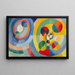 Formy kołowe - Robert Delaunay — oprawiony obraz na ścianie