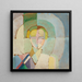 Portret pani Heim - Robert Delaunay — oprawiony obraz na ścianie