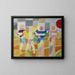 Biegaczy - Robert Delaunay — oprawiony obraz na ścianie