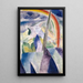 La flèche de Notre-Dame Vue de Paris Notre-Dame - Robert Delaunay — oprawiony obraz na ścianie