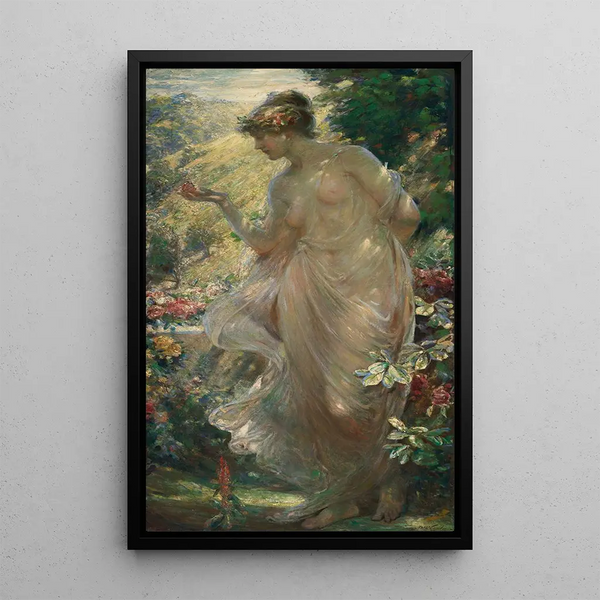 Le papillon - Robert Fowler — oprawiony obraz na ścianie